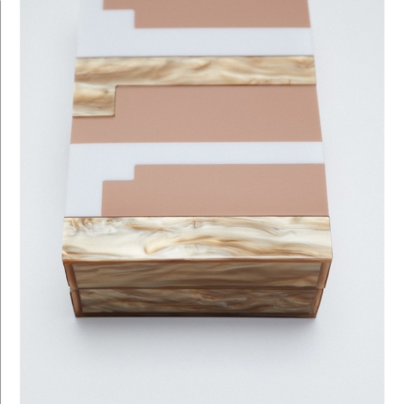 Zara contrasting box bag - Picture 4 of 9